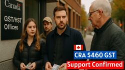 CRA Confirms $460 GST/HST Support for December 2025 — Canadians Told to Review Updated Deposit Timing