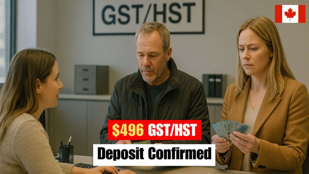 CRA Confirms GST/HST Deposit