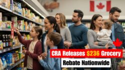 CRA Confirms $236 Grocery Rebate — New Cash Support for Canadian Families Released