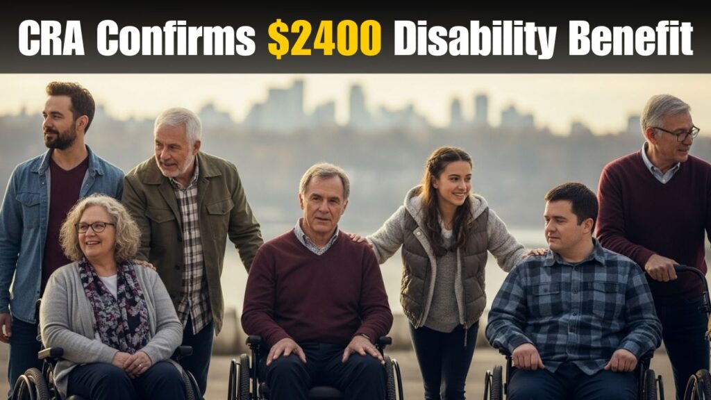 CRA Disability Benefit Confirmed