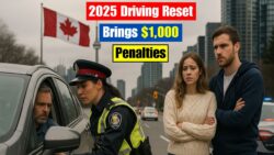 Canada’s Driving Laws Hit a Massive 2025 Reset — New Rules and $1,000 Penalties Start From 1 December
