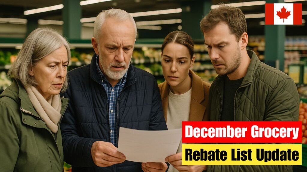 Canadians Grocery Rebate List