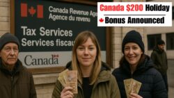 CRA Announces $200 Holiday Bonus for Low-Income Canadians — Must Confirm Info by December 15