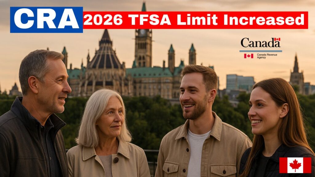 CRA Announces TFSA Contribution Limit Increase