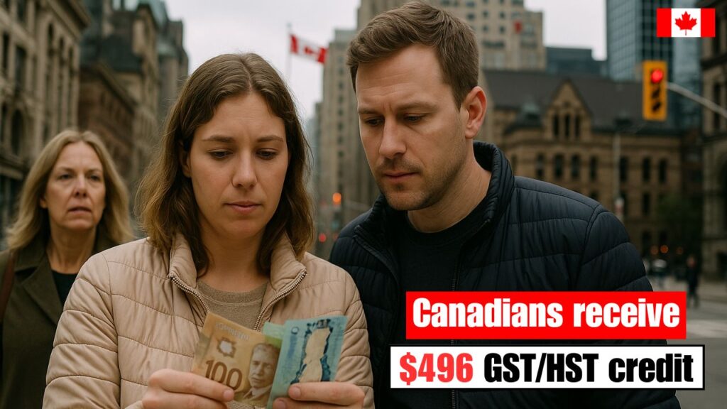 CRA Confirms GST/HST Credit