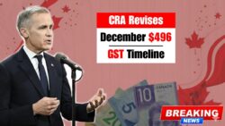 CRA Revises December Payment Timeline for $496 GST/HST Credit — Canadians Urged to Review Eligibility and Claim Steps