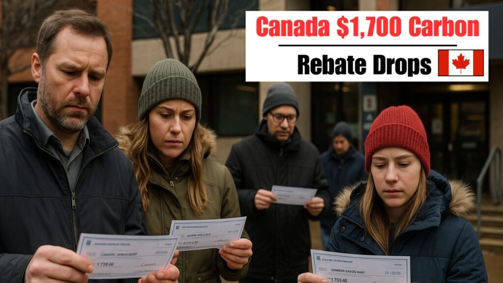 Canada $1,700 Carbon Rebate Drops