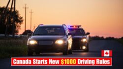 Canada’s 2025 Driving Law Shake-Up from December 2025 – New Compliance Duties and $1,000 Penalties Catch Drivers by Surprise