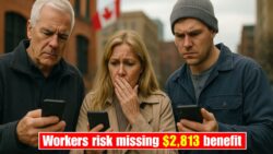 Canada Issues Urgent December Alert — Workers Risk Missing the $2,813 Benefit Without Updates