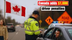 Canada Tightens Road Safety Rules — New Offence List Includes $1,000 Driver Penalties