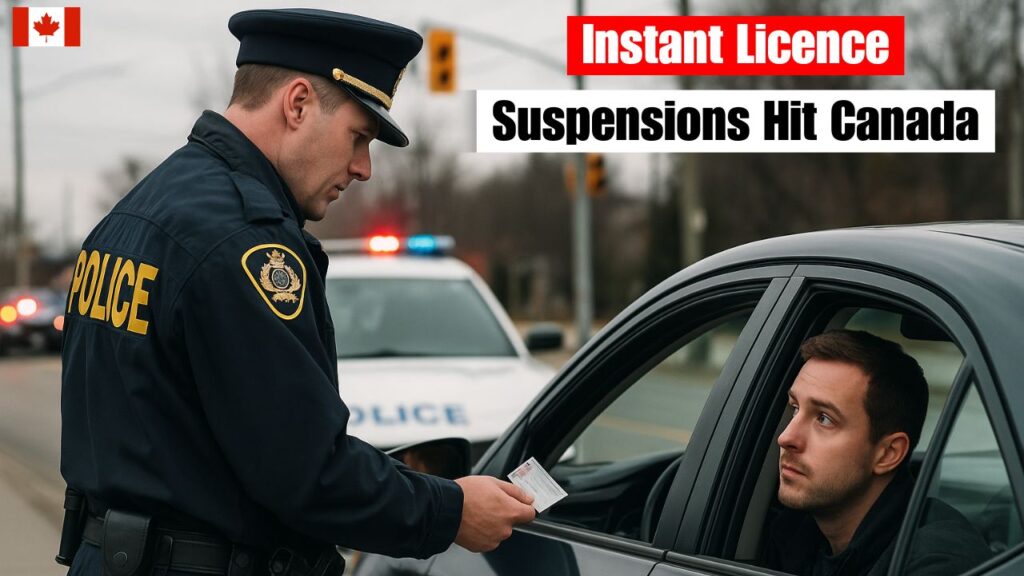 Drivers Face Instant Licence Suspensions