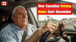 New Canadian Driving Rules Begin 10 Dec — Seniors Aged 60+ Urged to Complete Testing Requirements Before Enforcement