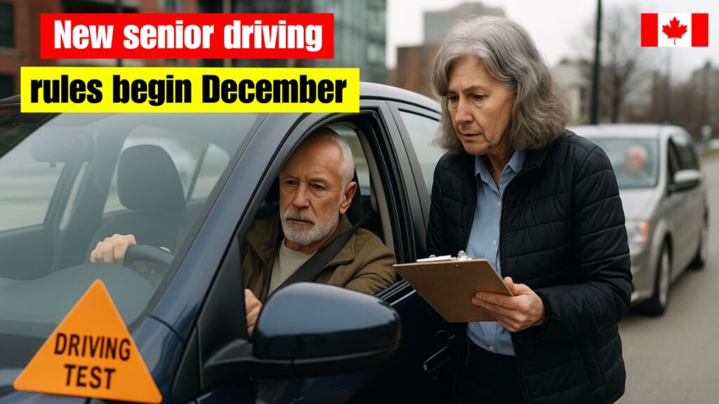 New Senior Driving Test Rule